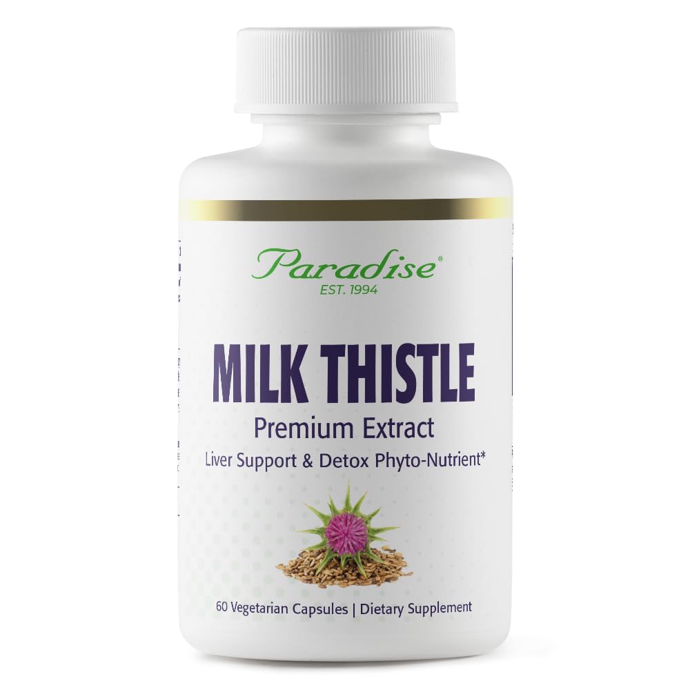 Paradise Herbs Milk Thistle 60 Capsules