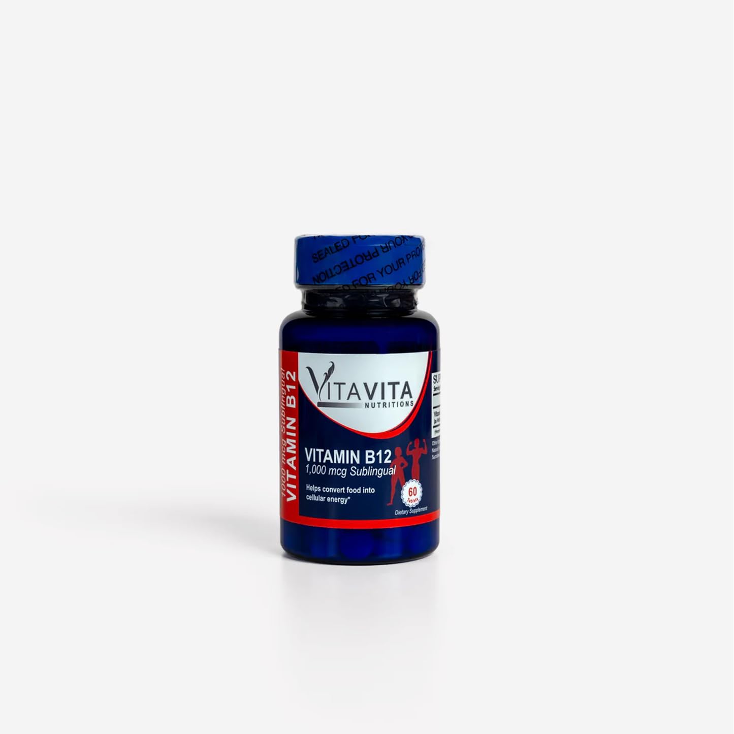 VitaVita Nutritions Vitamin B12 1000 mcg Tablet, 60 Tablets