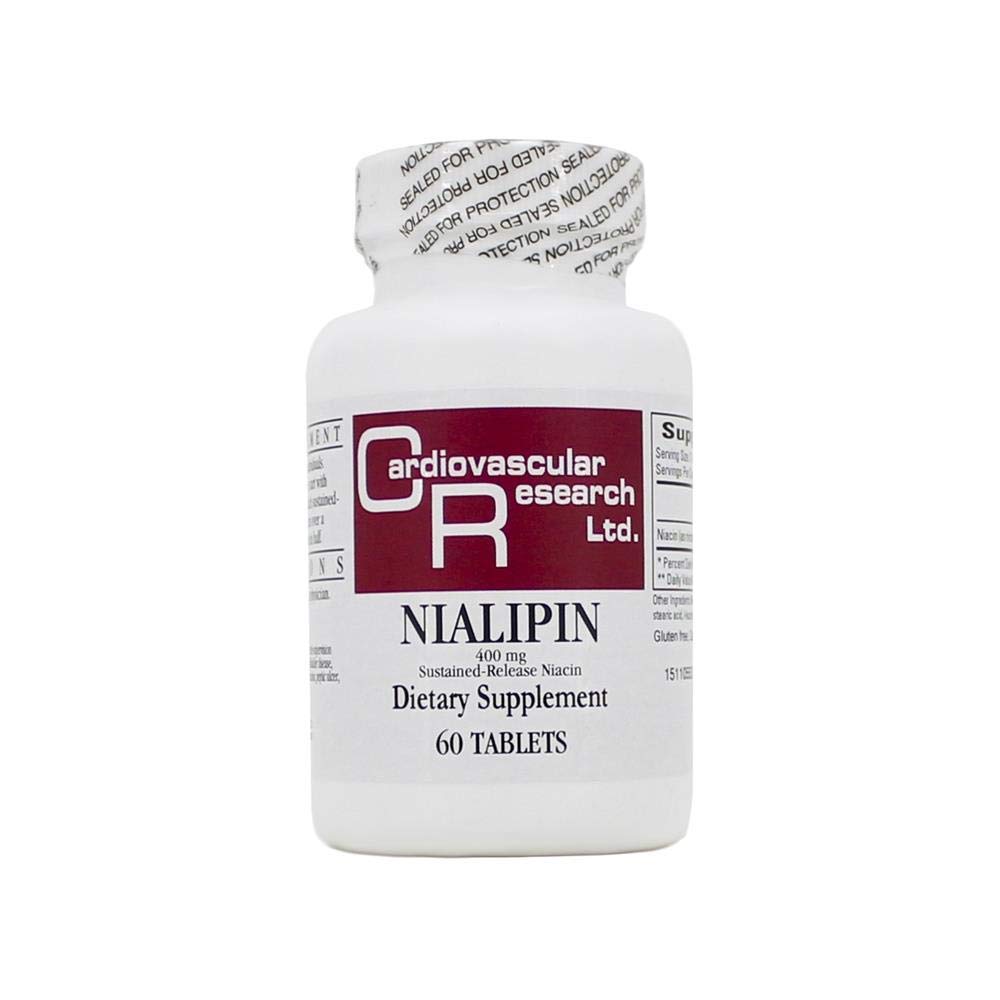 Ecological Formulas Nialipin 400 mg Time Release Tablet 60 Tablets