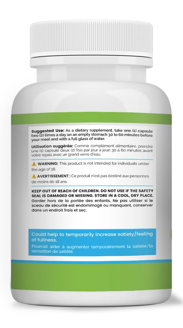Maximum Slim Garcinia Cambogia Supplement - HCA Extract - Weight Support Formula for Men & Women - Non-GMO, Gluten Free 60 Capsules