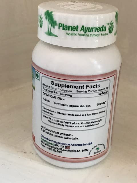 Planet Ayurveda Heart Care Pack Capsule, 8 Capsules
