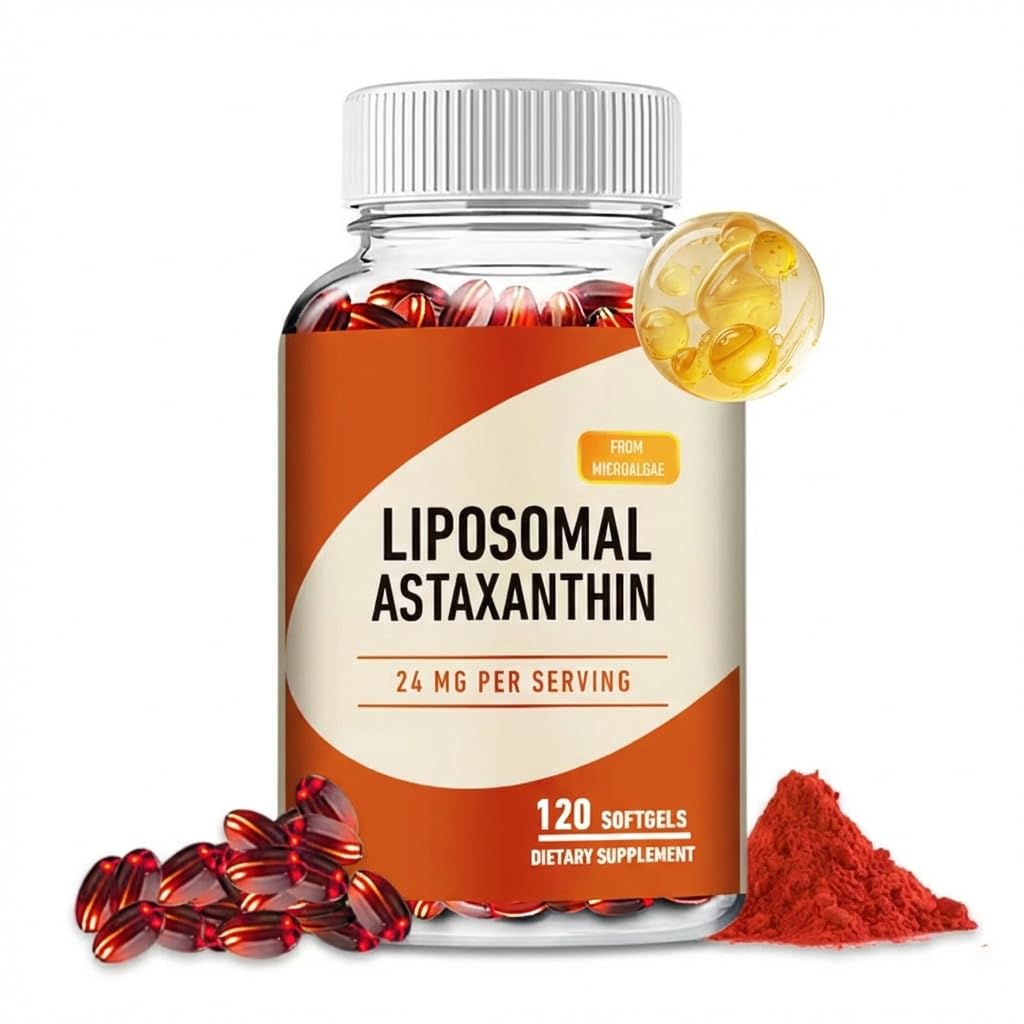 NAO Liposomal Astaxanthin 24mg Supplement 120 Softgels