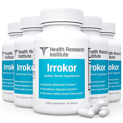 Generic Irrokor Healthy Bowel Support Capsules 90 Capsules