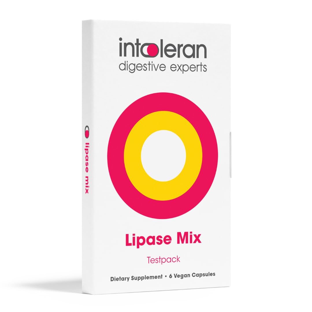 Intoleran Lipase Mix Digestive Enzymes Capsule, 6 Count