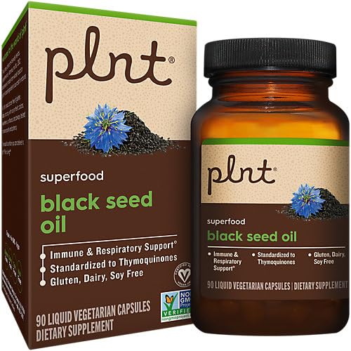plnt Black Seed Oil Capsules 90