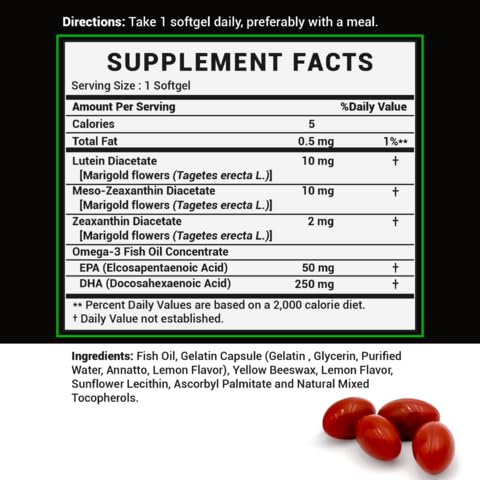 Macuhealth Stealth Vision Eye Vitamin Softgels 30