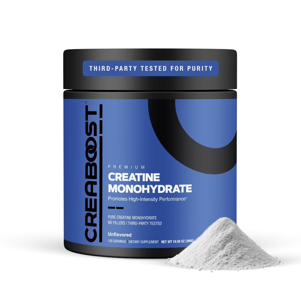 CreaBOOST Creatine Monohydrate Powder 10.58 Ounces