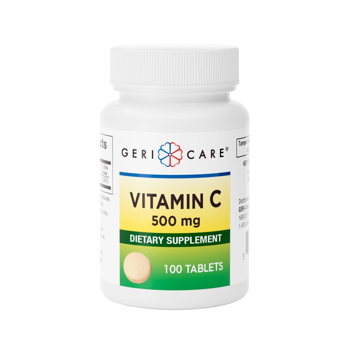 GeriCare Vitamin C 500 mg Tablet 100 Count