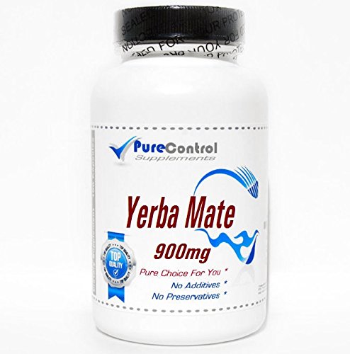 PureControl Supplements Yerba Mate 900mg Capsules 180 Capsules