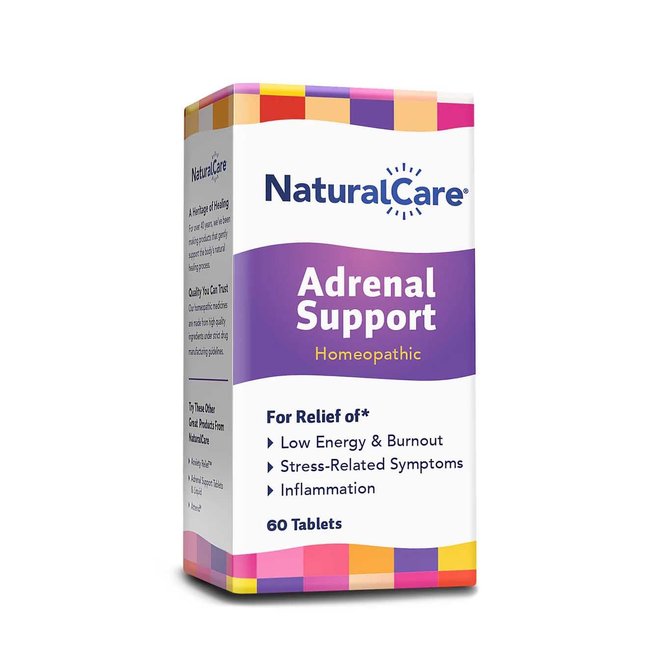 Natra-Bio NaturalCare Adrenal Support Tablets 60 Count