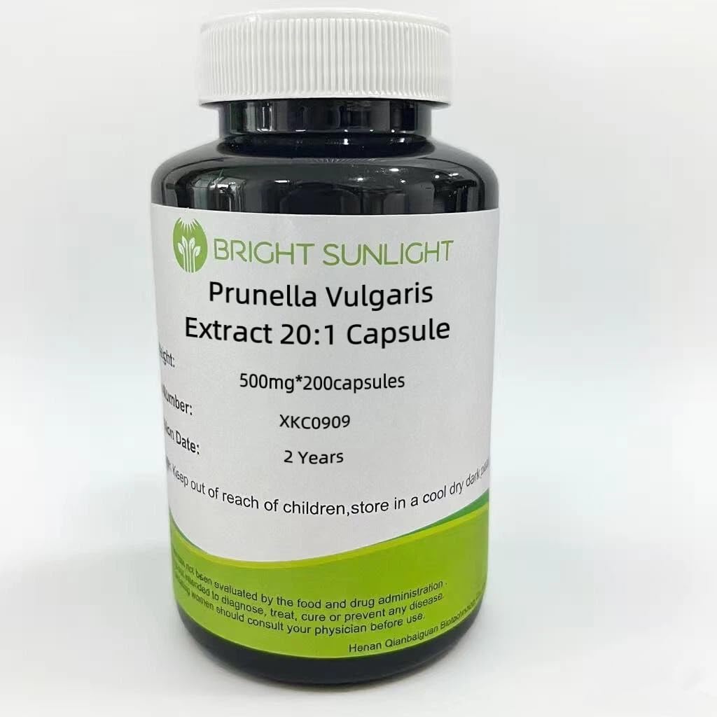 Bright sunlight Prunella Vulgaris Extract 20:1 500mg, 200 Capsules
