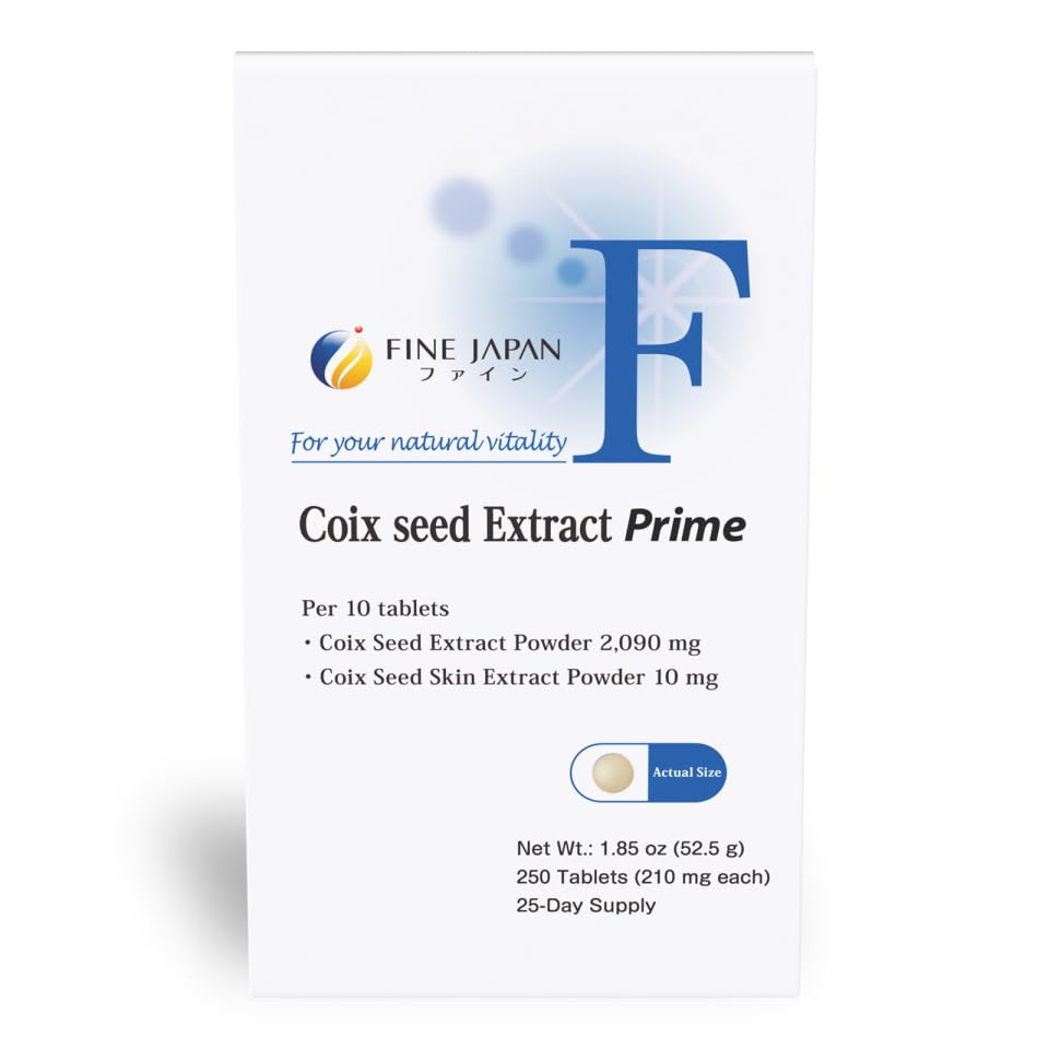 FINE JAPAN Coix Seed Extract Tablets 250
