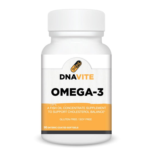 DNAVITE Omega-3 Fish Oil Supplement 90 Softgels