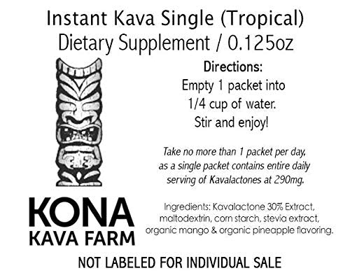 Kona Kava Farm Kava Kava Sampler Pack Powder 6 Ounces