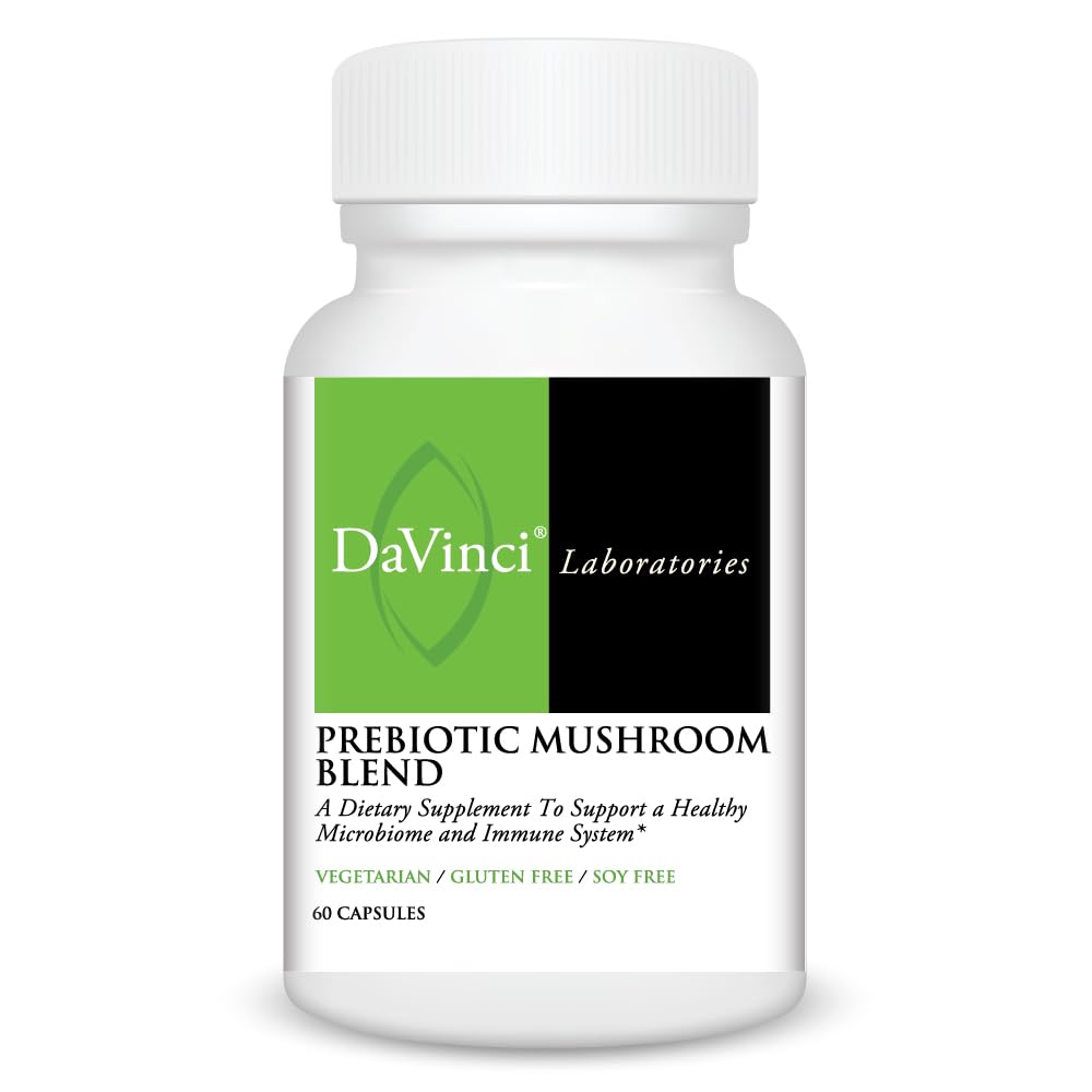 DAVINCI Prebiotic Mushroom Blend Capsule 60 Capsules