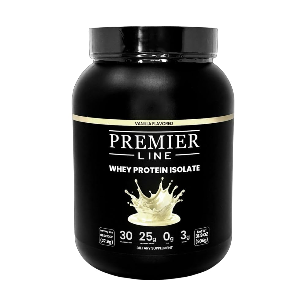 Premier Line Whey Protein Isolate Powder, 1