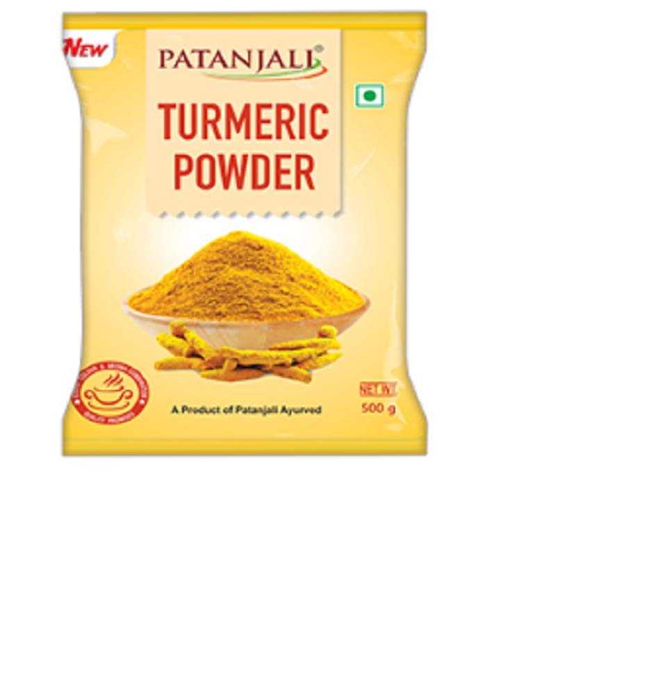 Patanjali Turmeric Powder 500gm Pack of 1