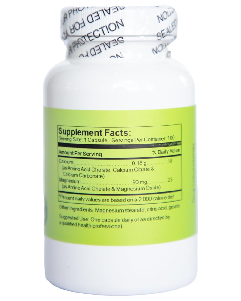 Time Laboratories Ultra Cal Mag Chelate Capsules, 1 Count