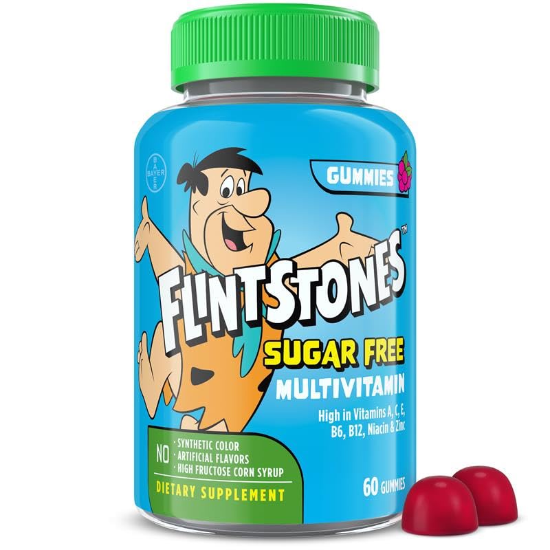 Flintstones Vitamins Multivitamins for Kids Gummy, 60 Count