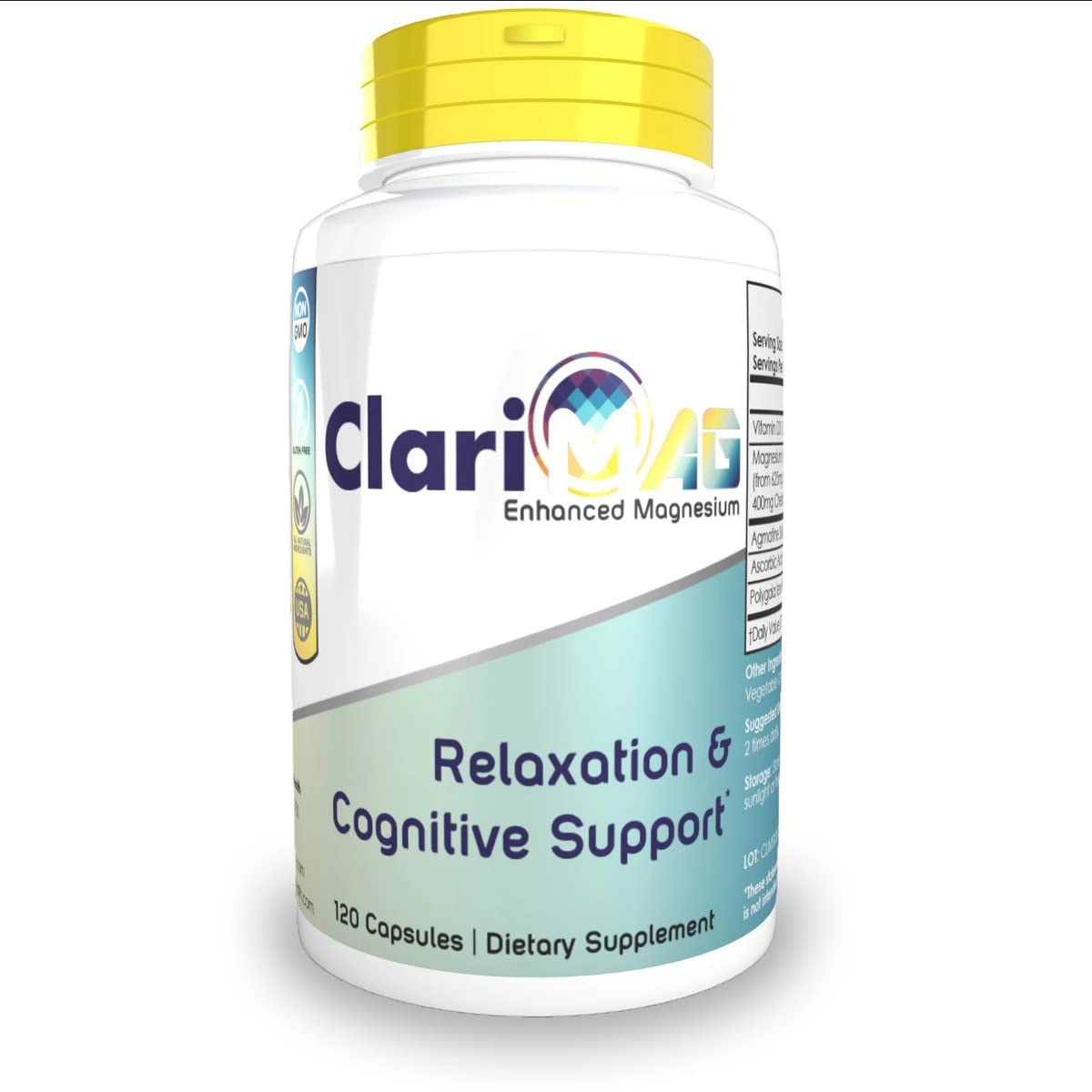 Nootropics Depot ClariMAG Enhanced Magnesium Capsules 120