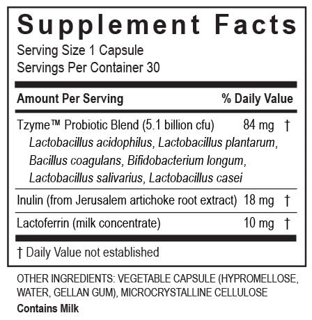 TRANSFORMATION The Genesis of Good Health Enzyme Probiotic Supplement Capsule 30