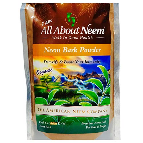 All About Neem Organic Neem Bark Powder Powder 16 oz