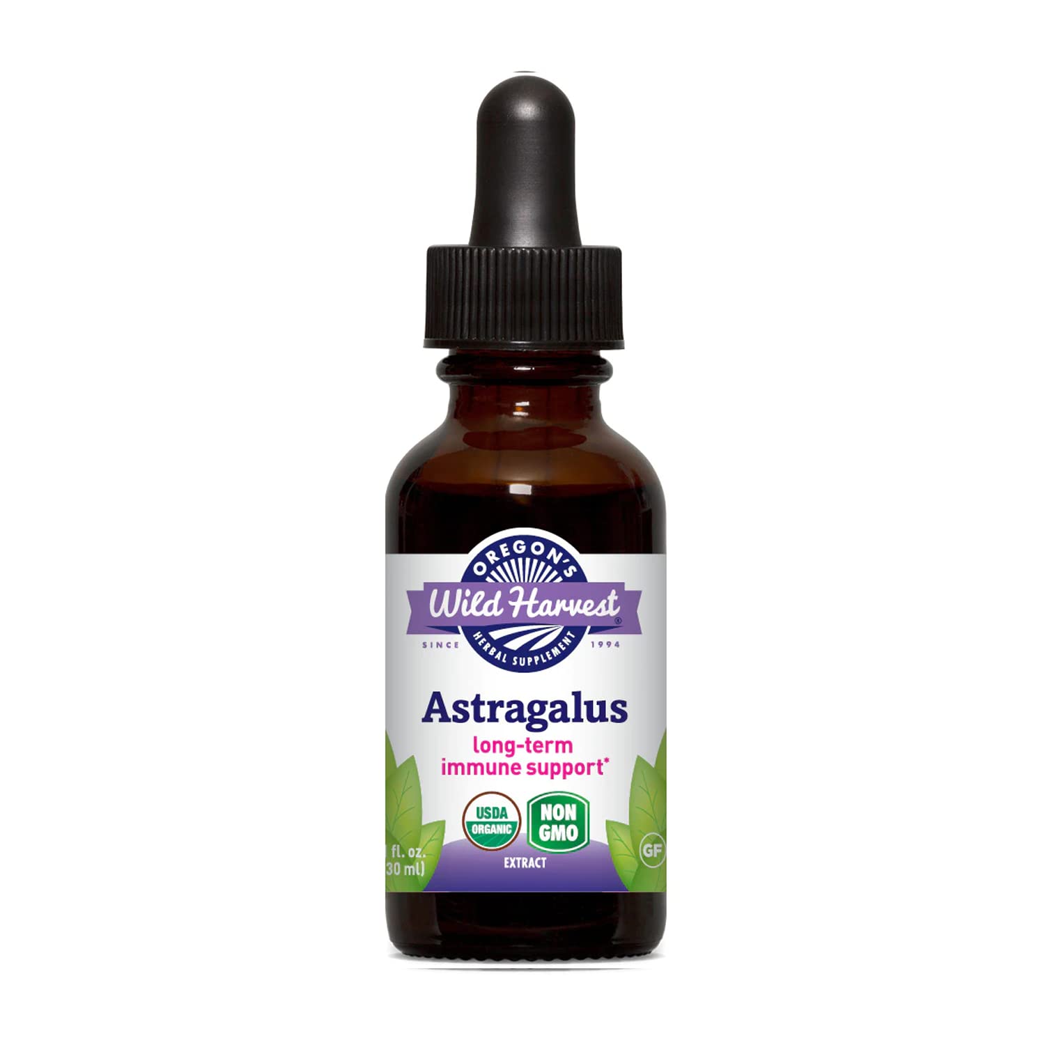 Oregon's Wild Harvest 1:4 Organic Astragalus Extract Capsule, 1 Capsule