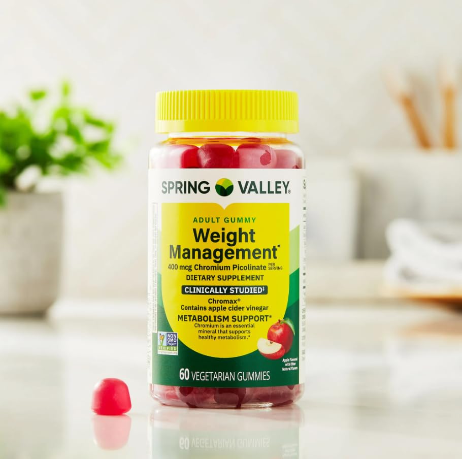 Generic Chromium Picolinate & Apple Cider Vinegar Capsules, 60 Count
