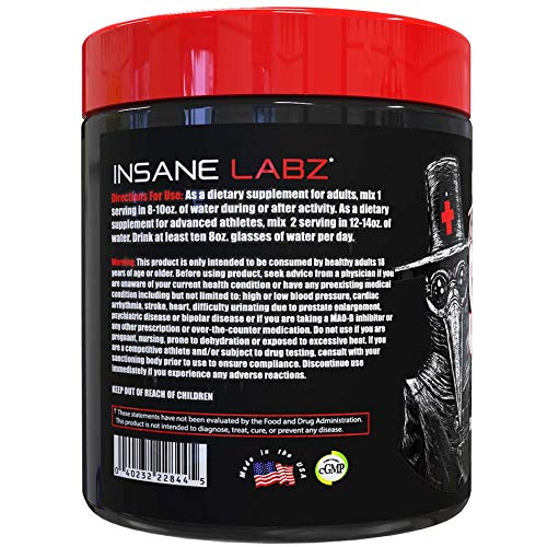 Insane Labz The Surgeon BCAA Recovery Powder 6.9 Ounce