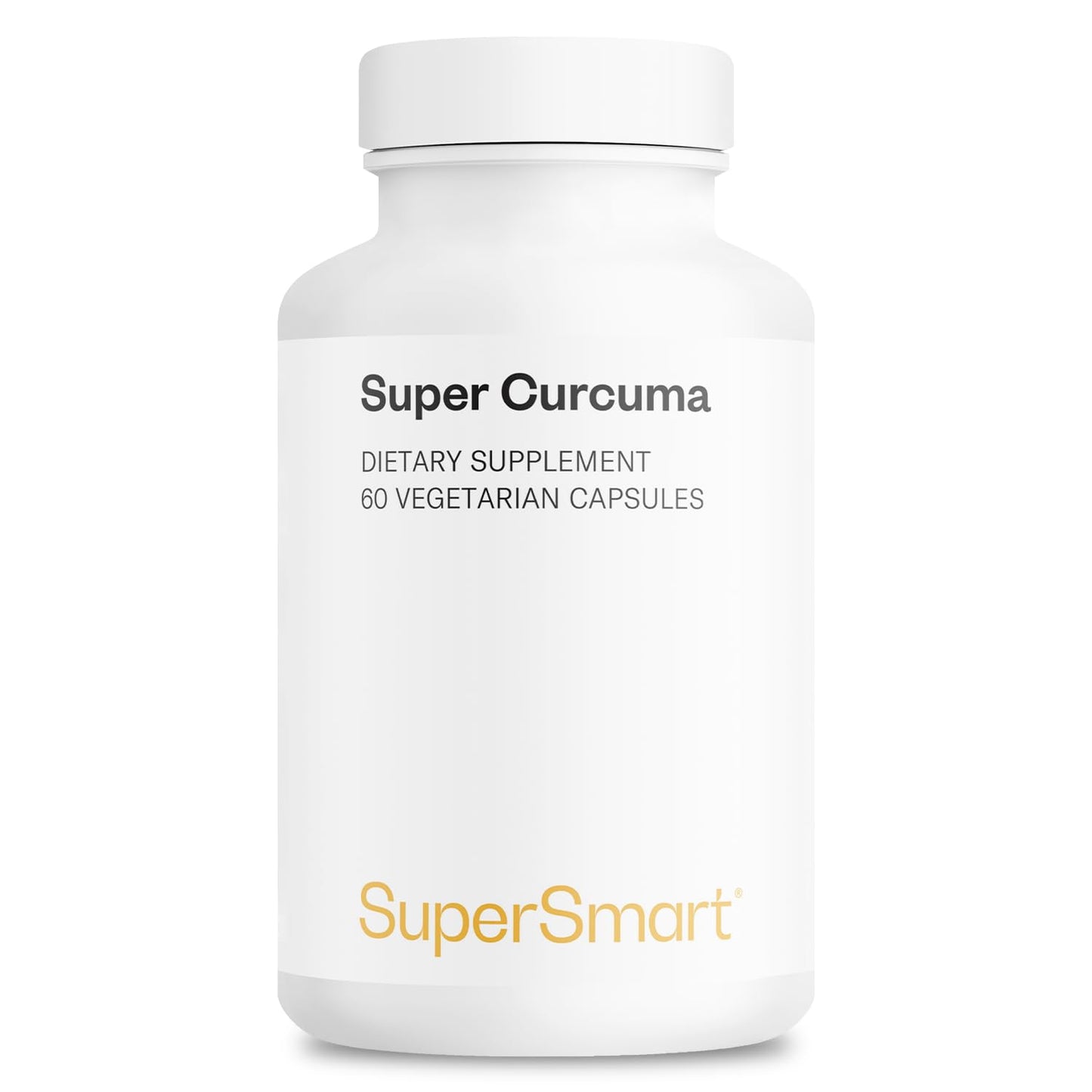 Supersmart Super Curcuma 1000mg per Serving (Meriva Extract) Ayurvedic Turmeric Extract Highly Bioavailable Capsules, 60 Count