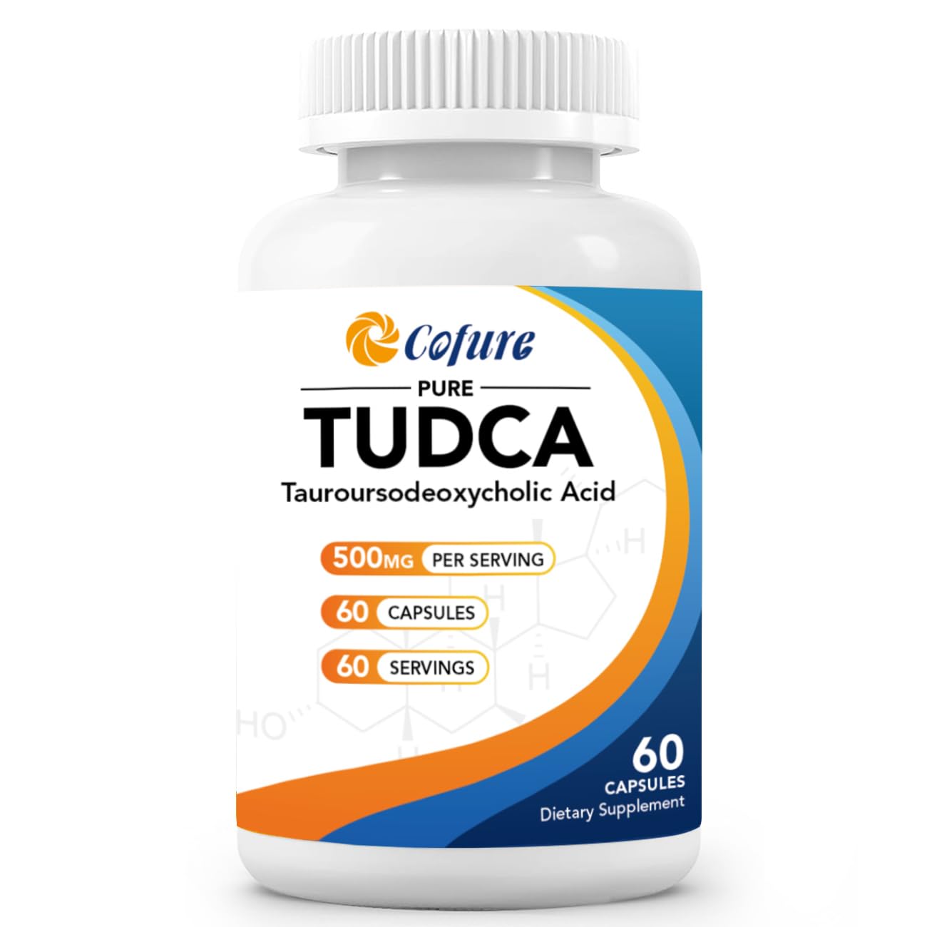 Cofure TUDCA 500mg Capsule, 60 Count