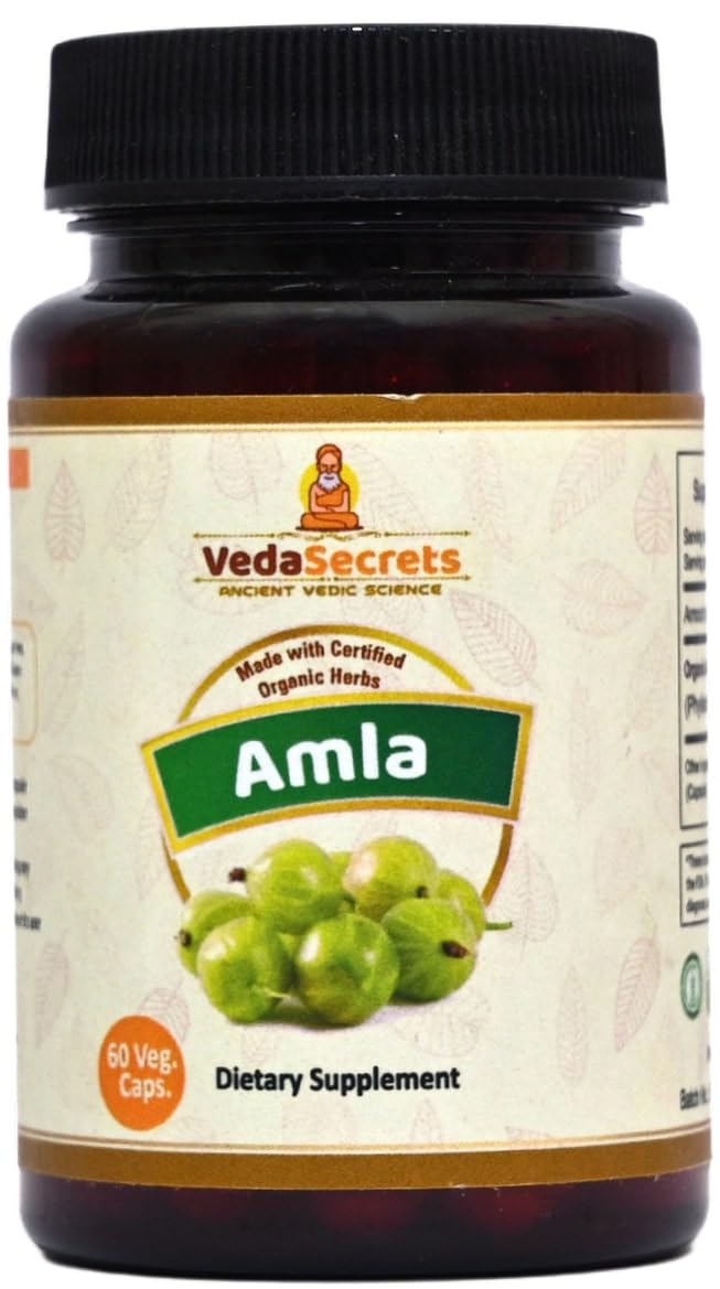 VedaSecrets Amla Capsules 60 Count
