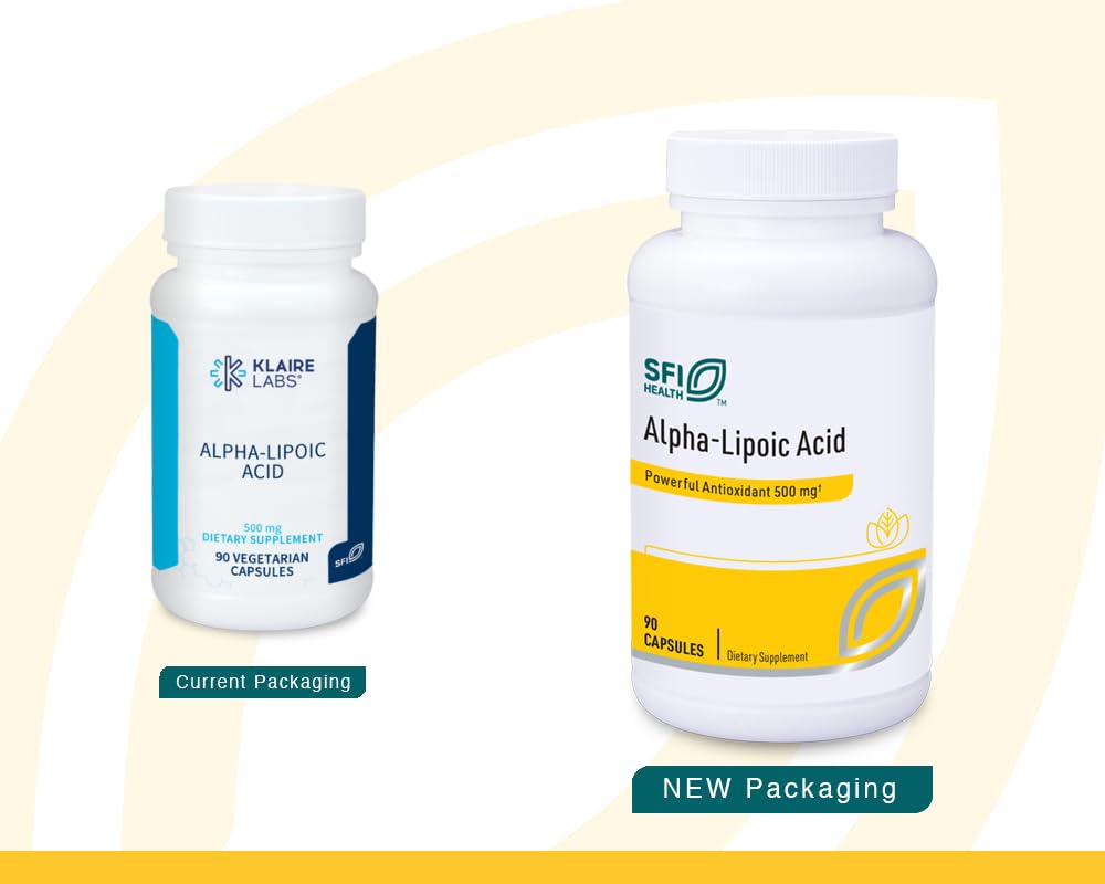 SFI Health Alpha-Lipoic Acid 500mg Capsule, 90 Capsules