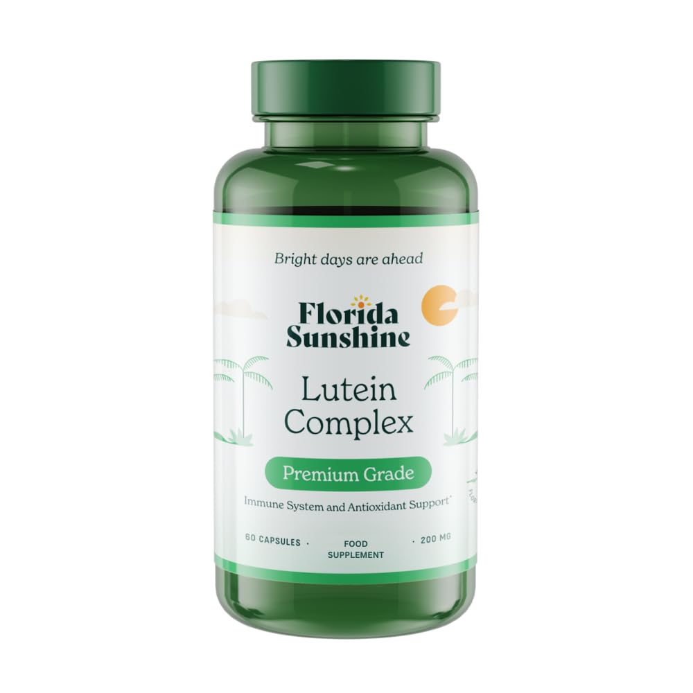 Florida Sunshine Lutein Complex Supplement 200 Capsules