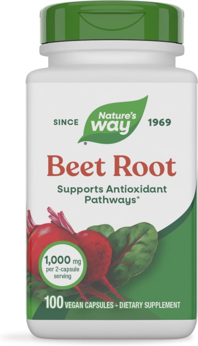 Nature's Way Beet Root 500 mg, 300 Capsules