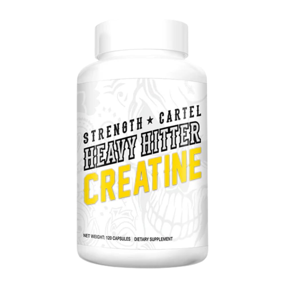 STRENGTH CARTEL Heavy Hitter Capsule, 120 Count
