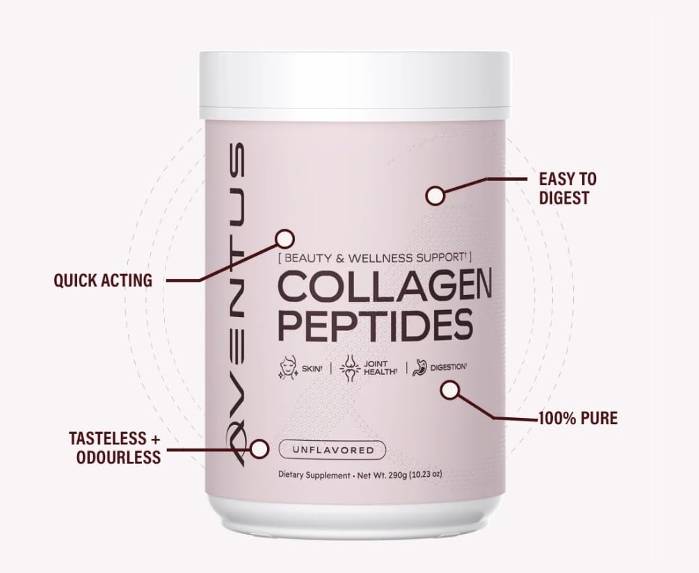 Aventus Collagen Peptides Powder 10g per Serving, 29 Servings