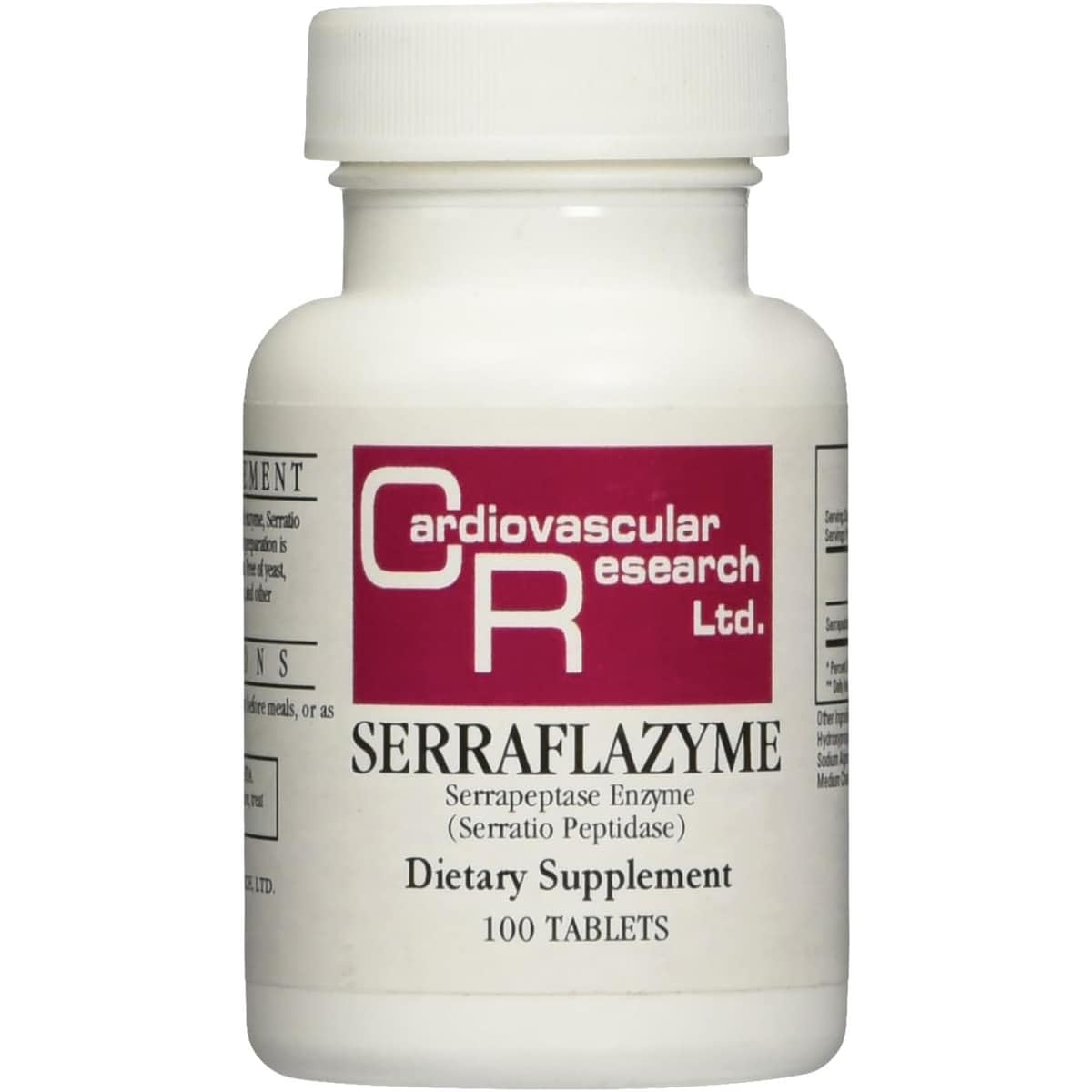 Cardiovascular Research Serraflazyme Serrapeptase Enzyme Tablet 100 Tablets