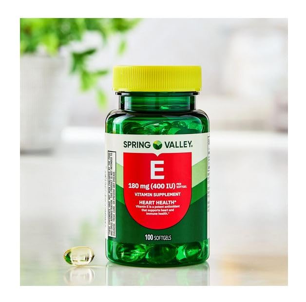 H4U Vitamin E Extra Strength Softgels 100 Count