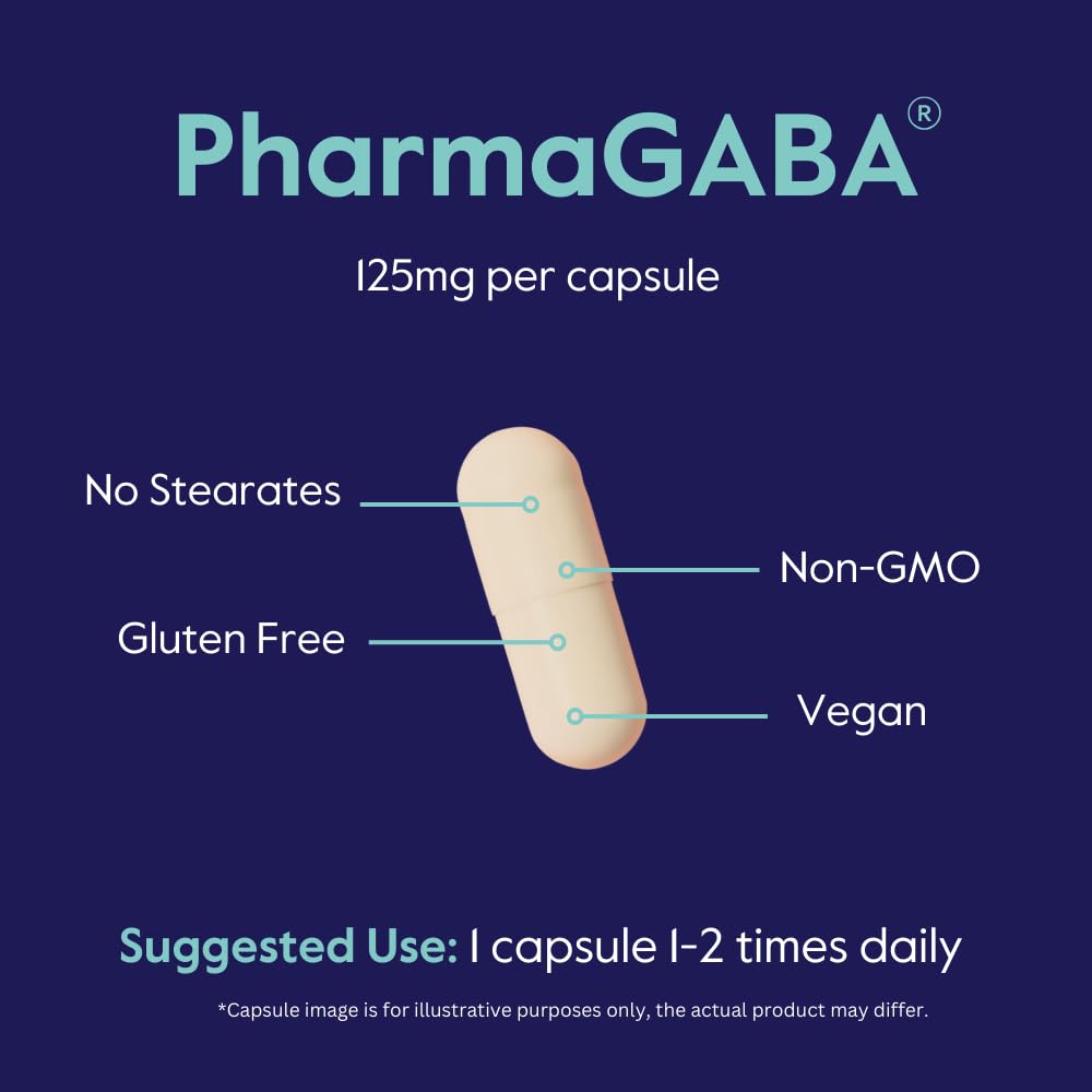 BESTVITE PharmaGABA 120 Capsules