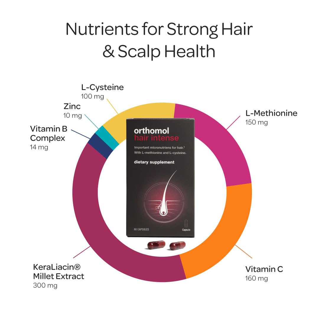 Orthomol Hair Intense Capsules, 30