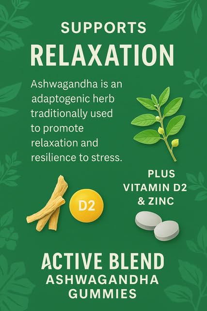 Active Blend Ashwagandha Gummies, 30 Count