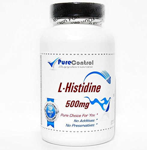 PureControl Supplements L-Histidine 500mg Capsule, 200 Capsules