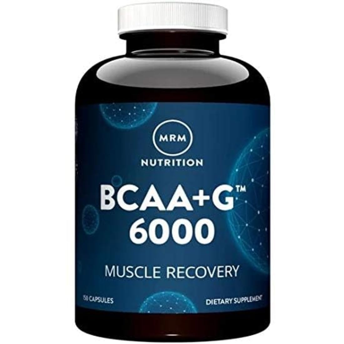 MRM BCAA+ Muscle Recovery 6000 mg Capsules, 150 Count