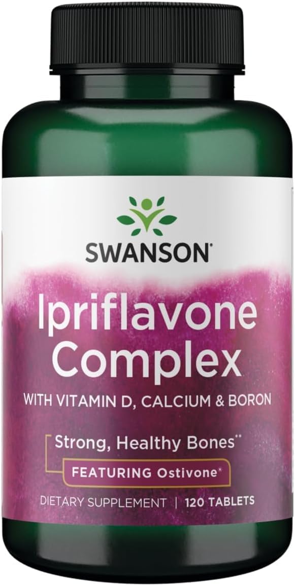 Swanson Ipriflavone Complex with Ostivone 120 Tablets