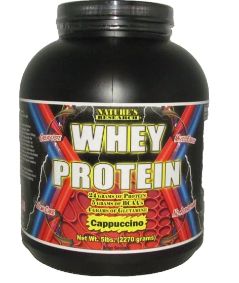 Generic Whey Protein Bottle Cappuccino, 75 Servings