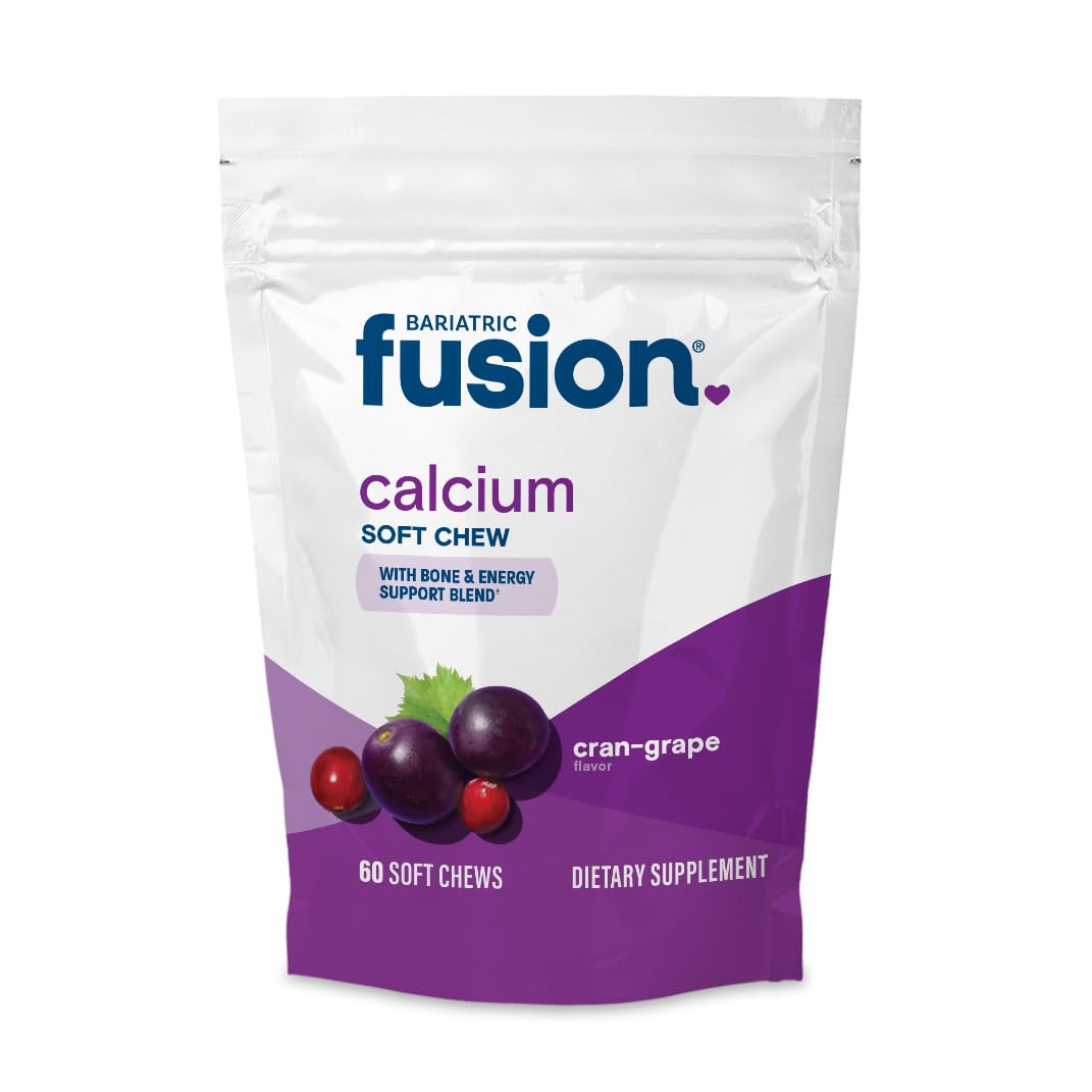 Bariatric Fusion Calcium Citrate with Vitamin D3 Gummies 60 Count