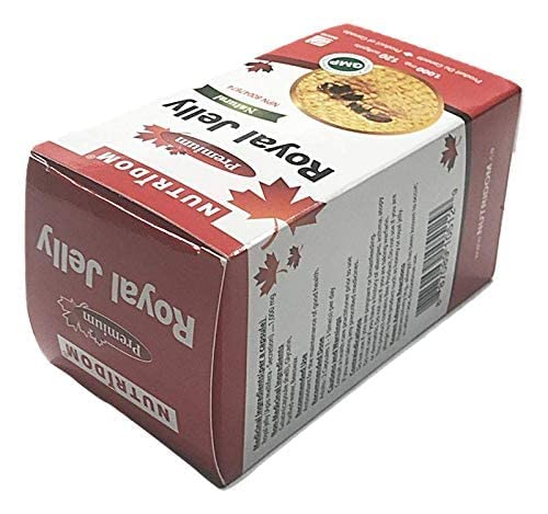 Nutridom Royal Jelly 1000mg Softgels, 120 Count