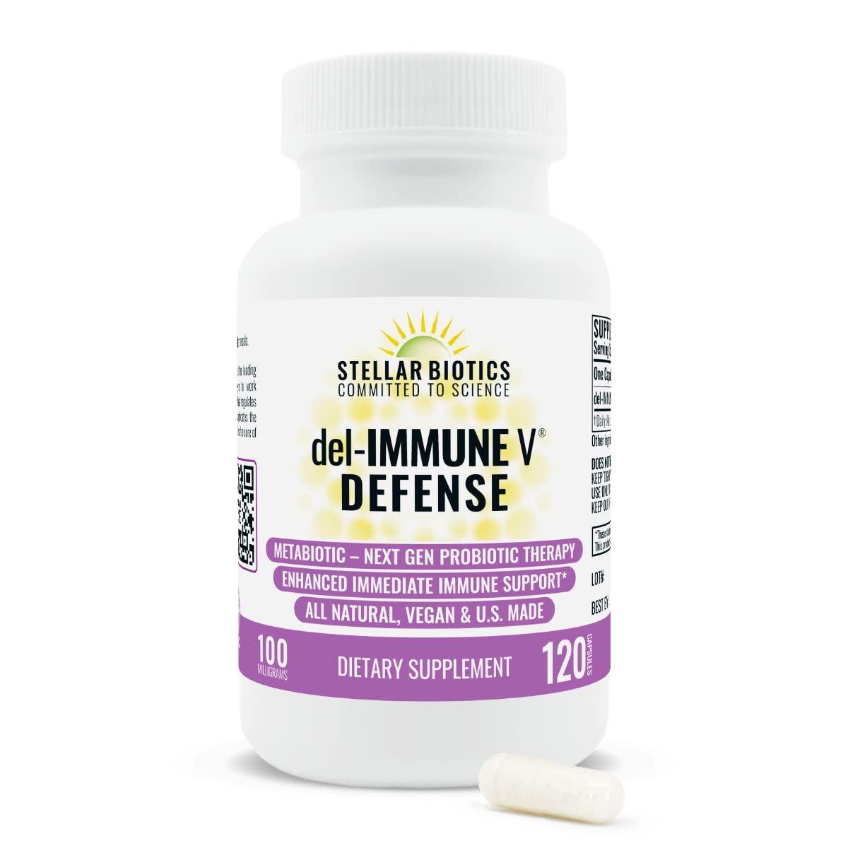 Del-Immune V Defense Capsule 120 Count
