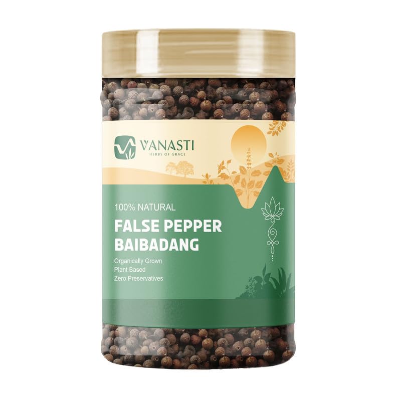 VANASTI Baibadang Vaivadang Black Embelia Ribes False Black Pepper Powder 3.52 oz